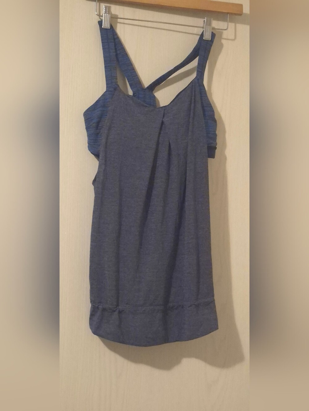 Lululemon Rest Less Tank | Women's Size 6 | Heathered Inkwell / Wee Are From